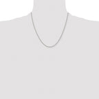 Women's Stainless Steel Cyclone Chain Necklace 2.2mm