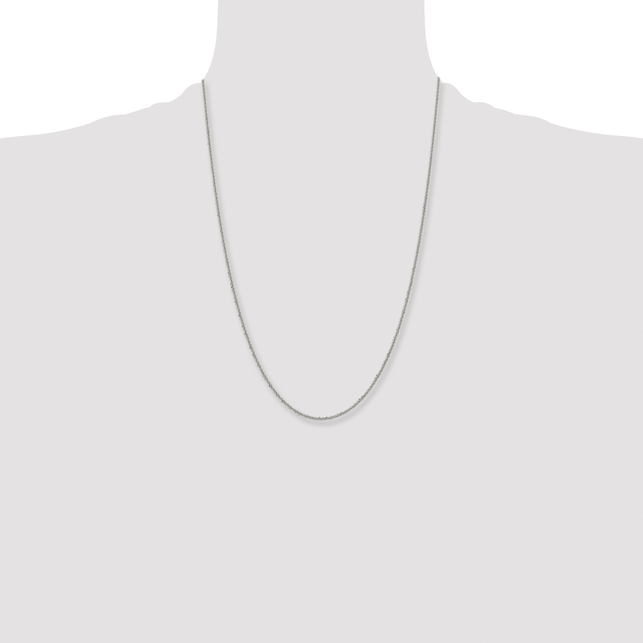 Chisel Stainless Steel Polished 2.2mm Cyclone Chain