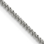 Women's Stainless Steel Cyclone Chain Necklace 2.2mm