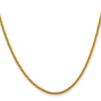 Women's Stainless Steel Cyclone Chain Necklace 2.2mm