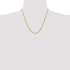Women's Stainless Steel Cyclone Chain Necklace 2.2mm