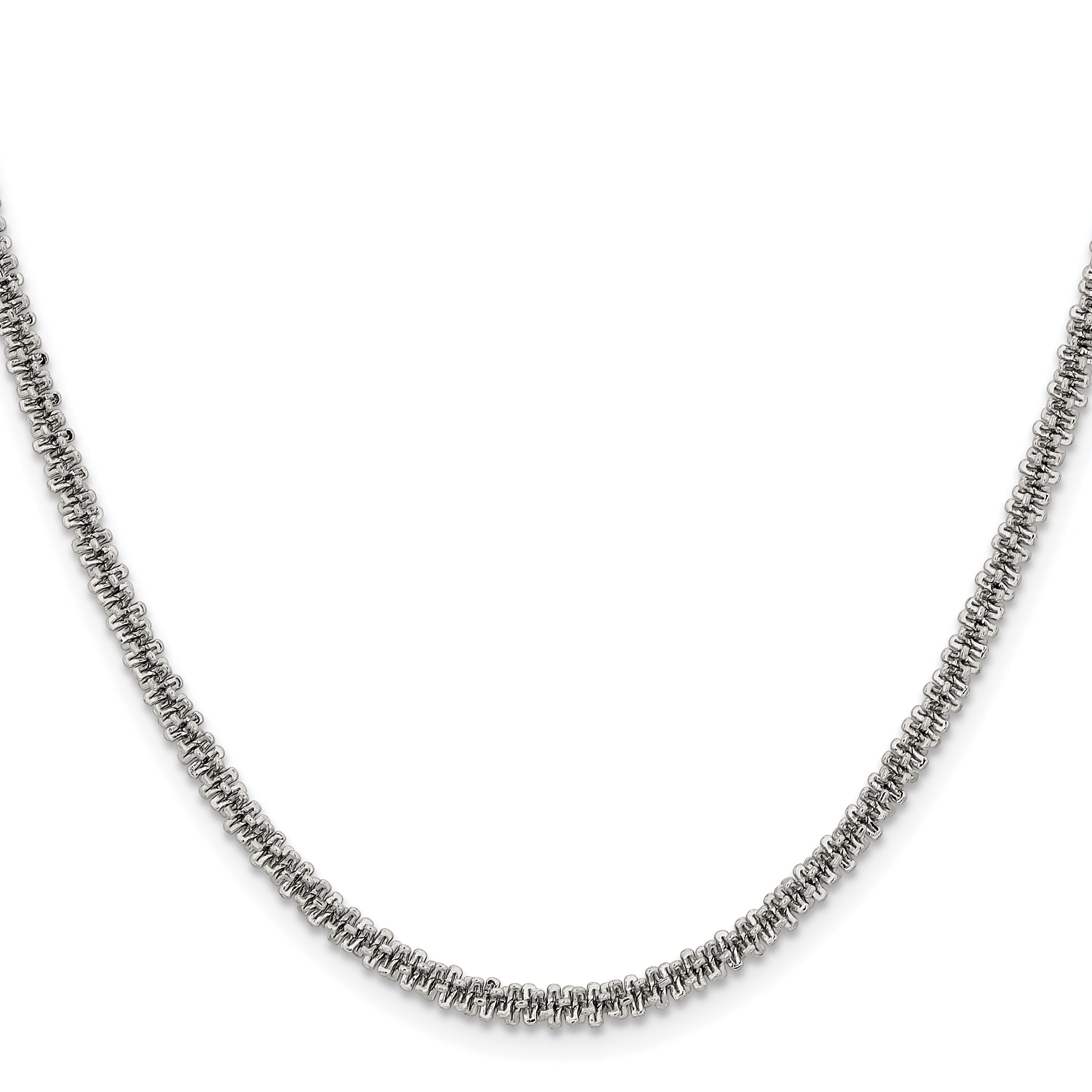 Stainless Steel Cyclone Chain Necklace 3mm Secondary image