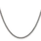 Chisel Stainless Steel Polished 3.3mm Cyclone Chain