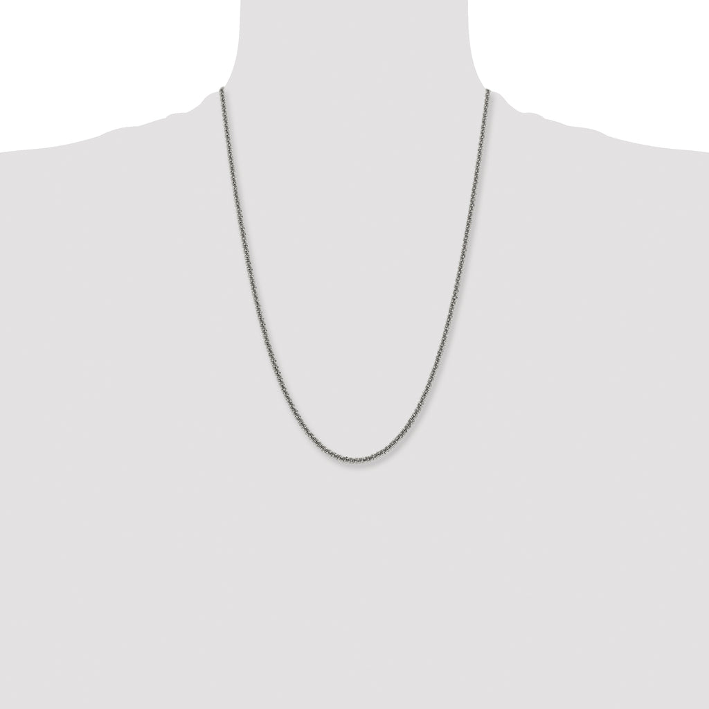 Chisel Stainless Steel Polished 3.3mm Cyclone Chain