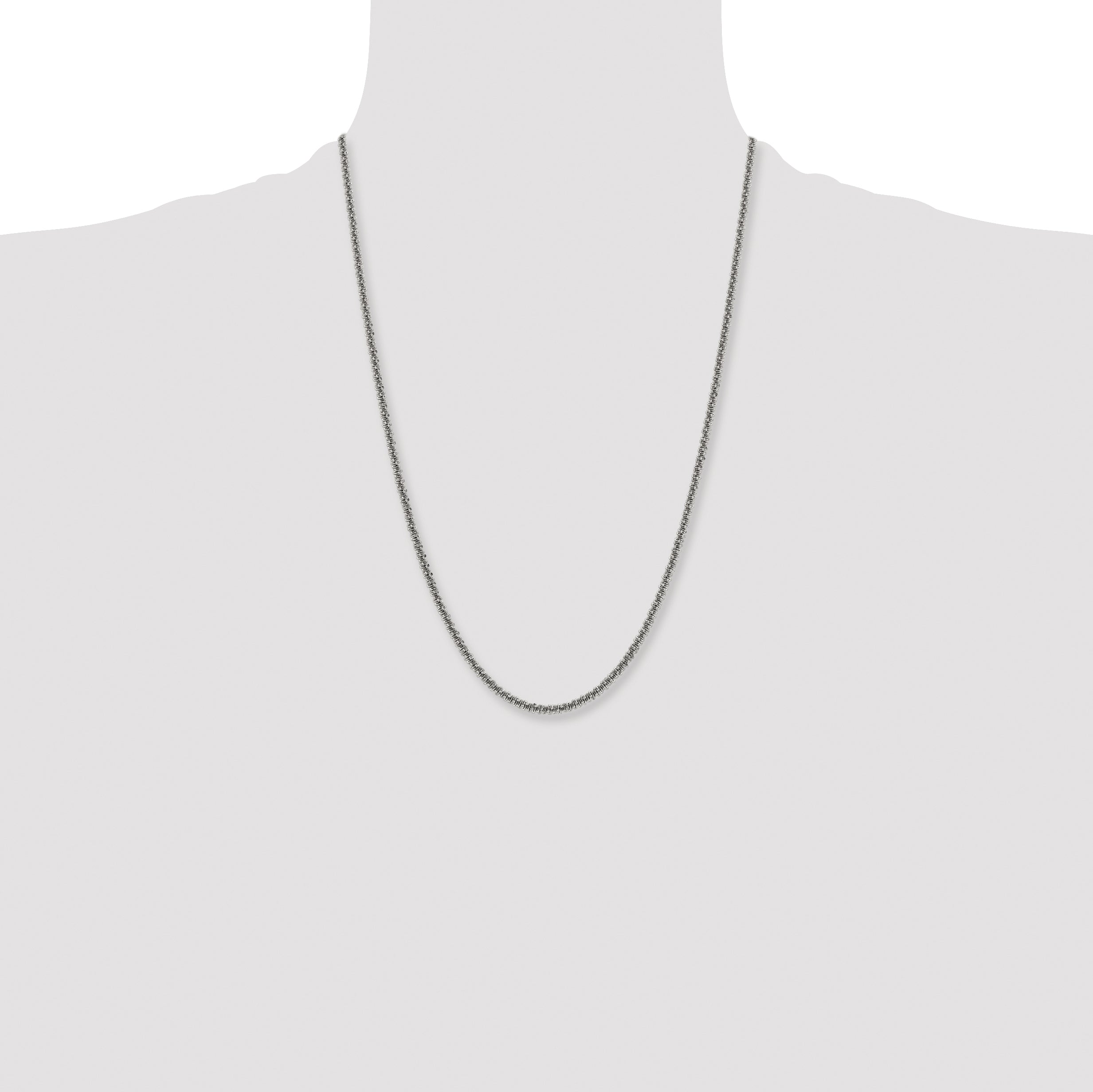Chisel Stainless Steel Polished 3.3mm Cyclone Chain