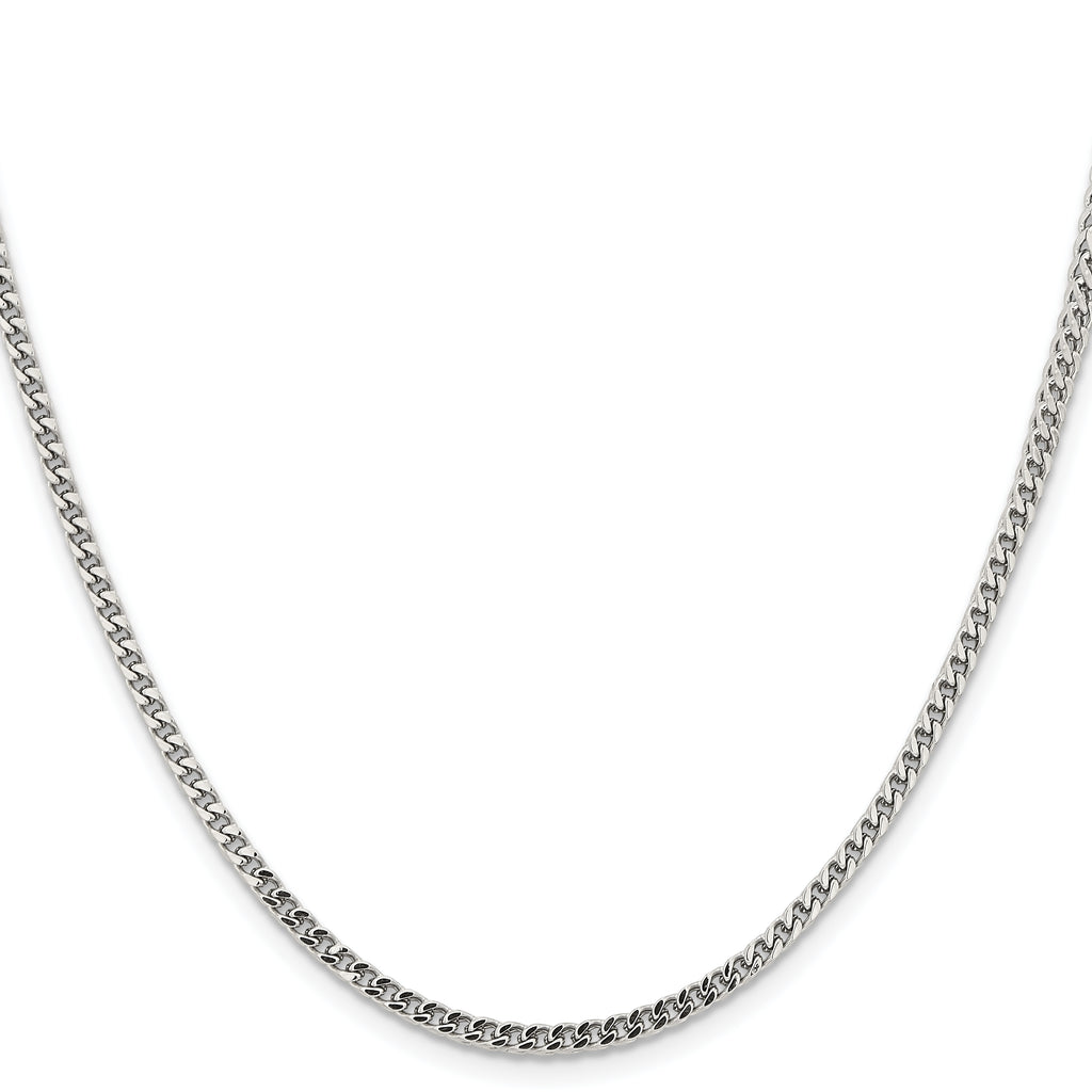 Chisel Stainless Steel Polished 2.5mm Franco Chain