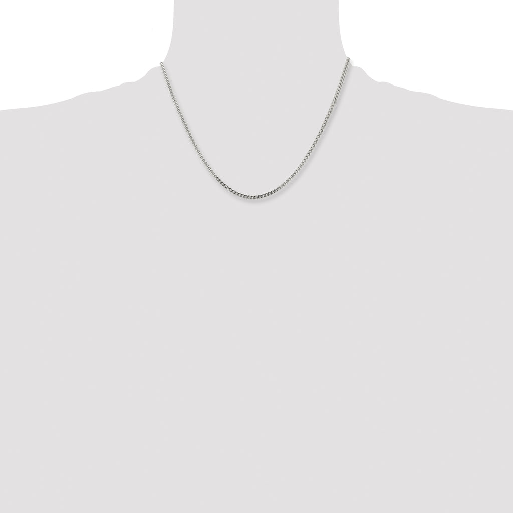 Stainless Steel Franco Chain Necklace 2.5mm