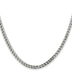Chisel Stainless Steel Polished 4mm Franco Chain