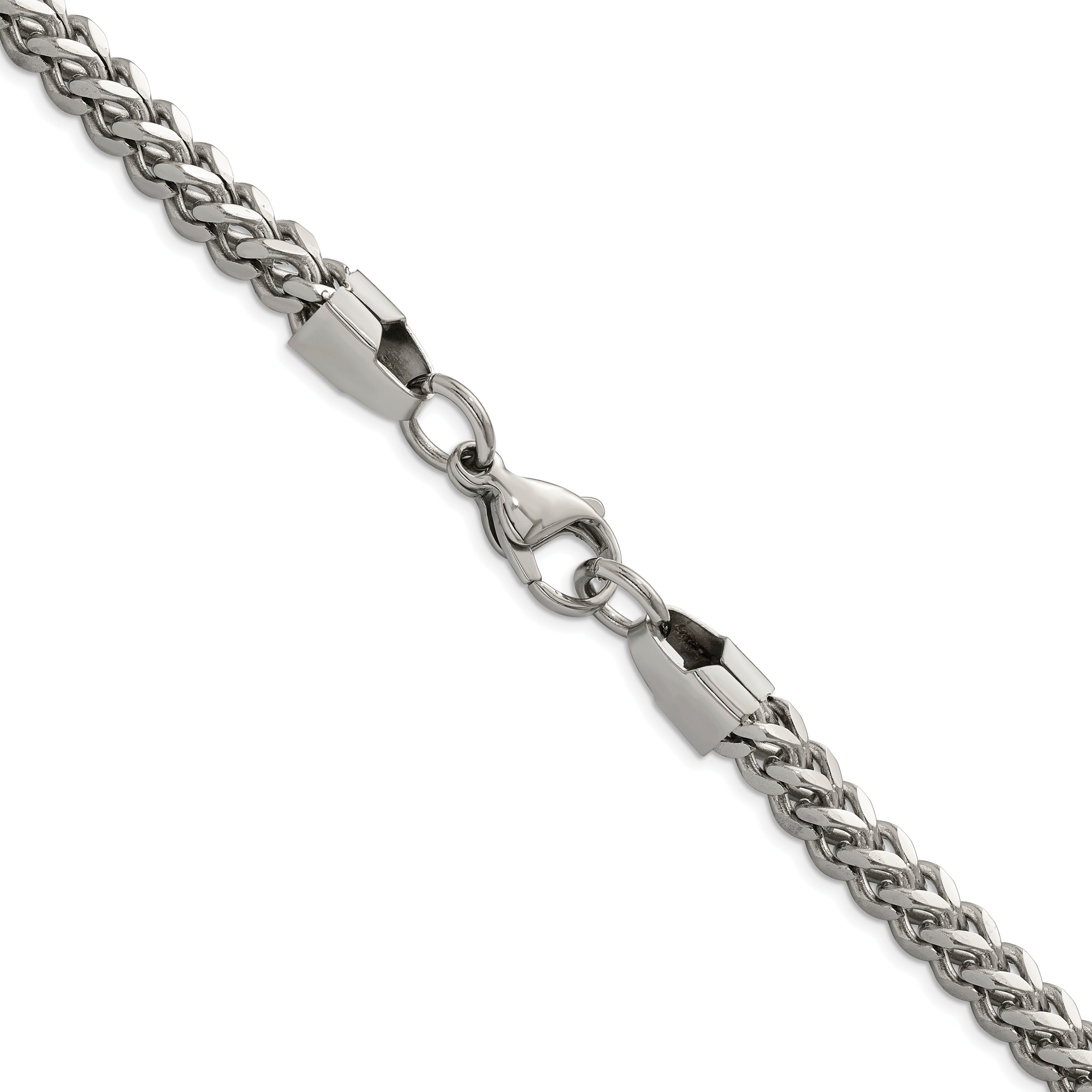 Stainless Steel Franco Chain Necklace 4mm Secondary image