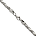 Chisel Stainless Steel Polished 4mm Franco Chain