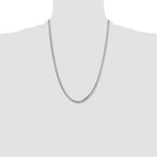 Chisel Stainless Steel Polished 4mm Franco Chain
