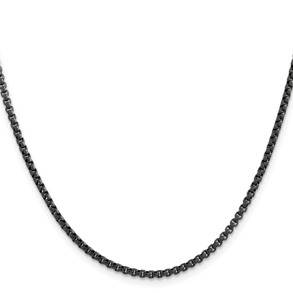 Stainless Steel Box Chain Necklace 2.5mm