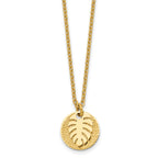 Stainless Steel Ion-Plated Cable Chain Necklace 2mm
