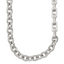 Brushed and Polished Stainless Steel Necklace 7mm