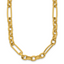 Polished Gold-Tone Stainless Steel Necklace 6.6mm
