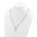 Polished Stainless Steel Box Chain Necklace 2mm