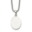 Polished Stainless Steel Box Chain Necklace 2mm