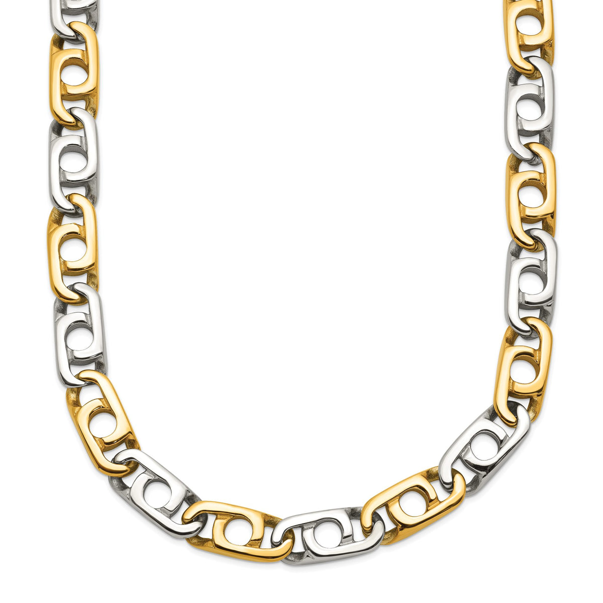 Chisel Men's Anchor Chain Necklace in Gold IP-Plated Stainless Steel, 20 Inch - Sophia Jewelers Main image