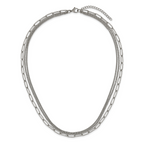 Polished Stainless Steel Necklace 4mm