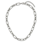 Polished Stainless Steel Necklace 9mm