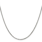 Polished Stainless Steel Necklace 1.5mm
