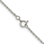 Polished Stainless Steel Necklace 1.5mm
