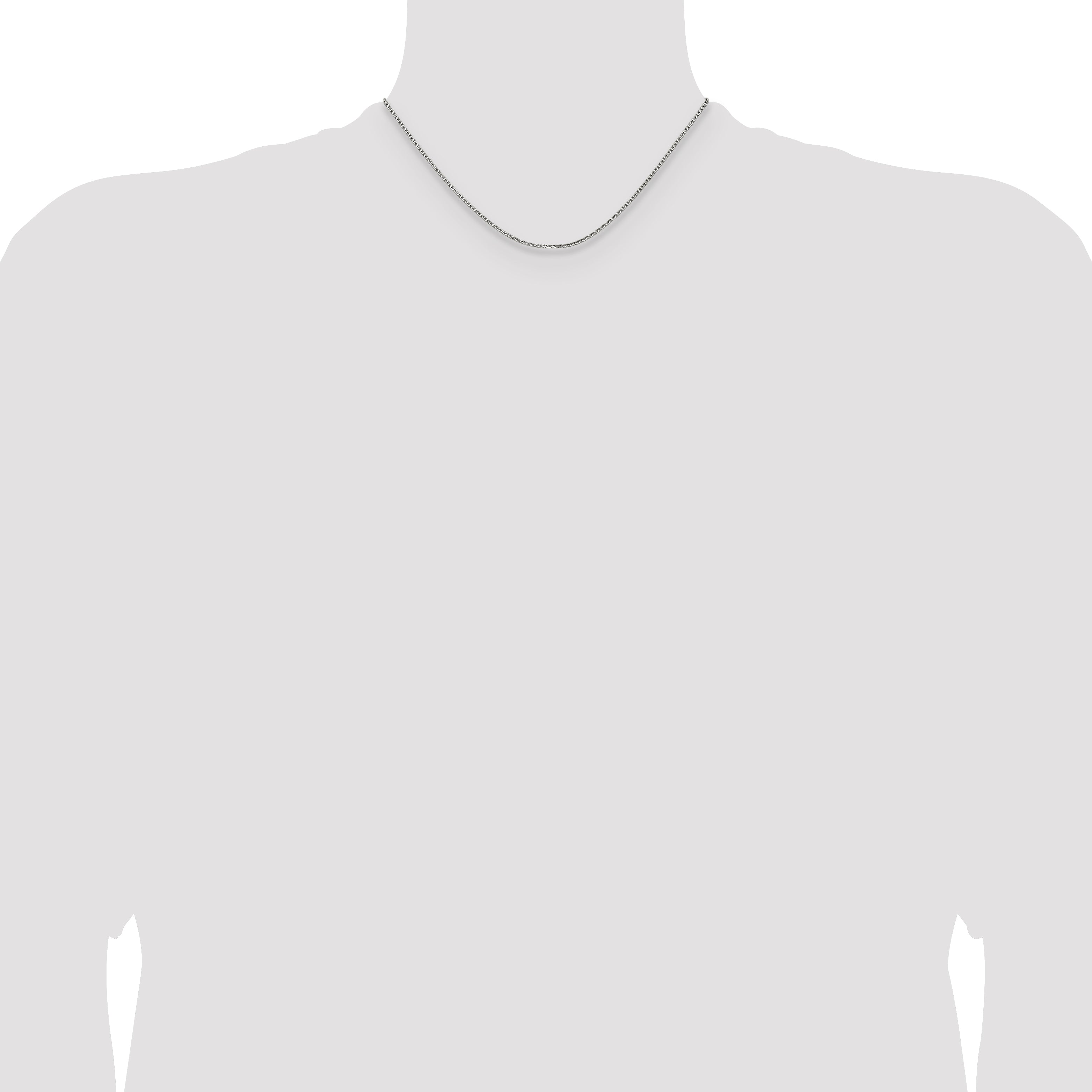 Polished Stainless Steel Necklace 1.7mm