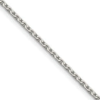 Polished Stainless Steel Necklace 1.7mm