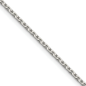 Polished Stainless Steel Necklace 1.7mm - Sophia Jewelers
