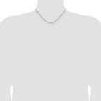 Polished Stainless Steel Box Chain Necklace 1.7mm