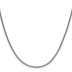Polished Stainless Steel Necklace 2mm