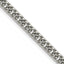 Polished Stainless Steel Curb Chain Necklace 5mm