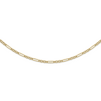 Polished Gold-Tone Stainless Steel Necklace 5.25mm