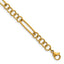 Polished Gold-Tone Stainless Steel Necklace 5.25mm