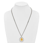 Polished Gold-Tone Stainless Steel Necklace