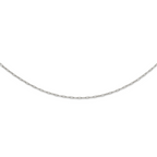 Polished Stainless Steel Paperclip Chain Necklace 3.25mm