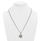 Polished Lion Stainless Steel Necklace 3mm