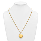 Polished Gold-Tone Stainless Steel Necklace 2.95mm