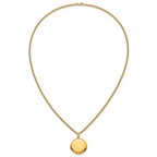 Polished Gold-Tone Stainless Steel Necklace 2.95mm