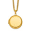 Polished Gold-Tone Stainless Steel Necklace 2.95mm