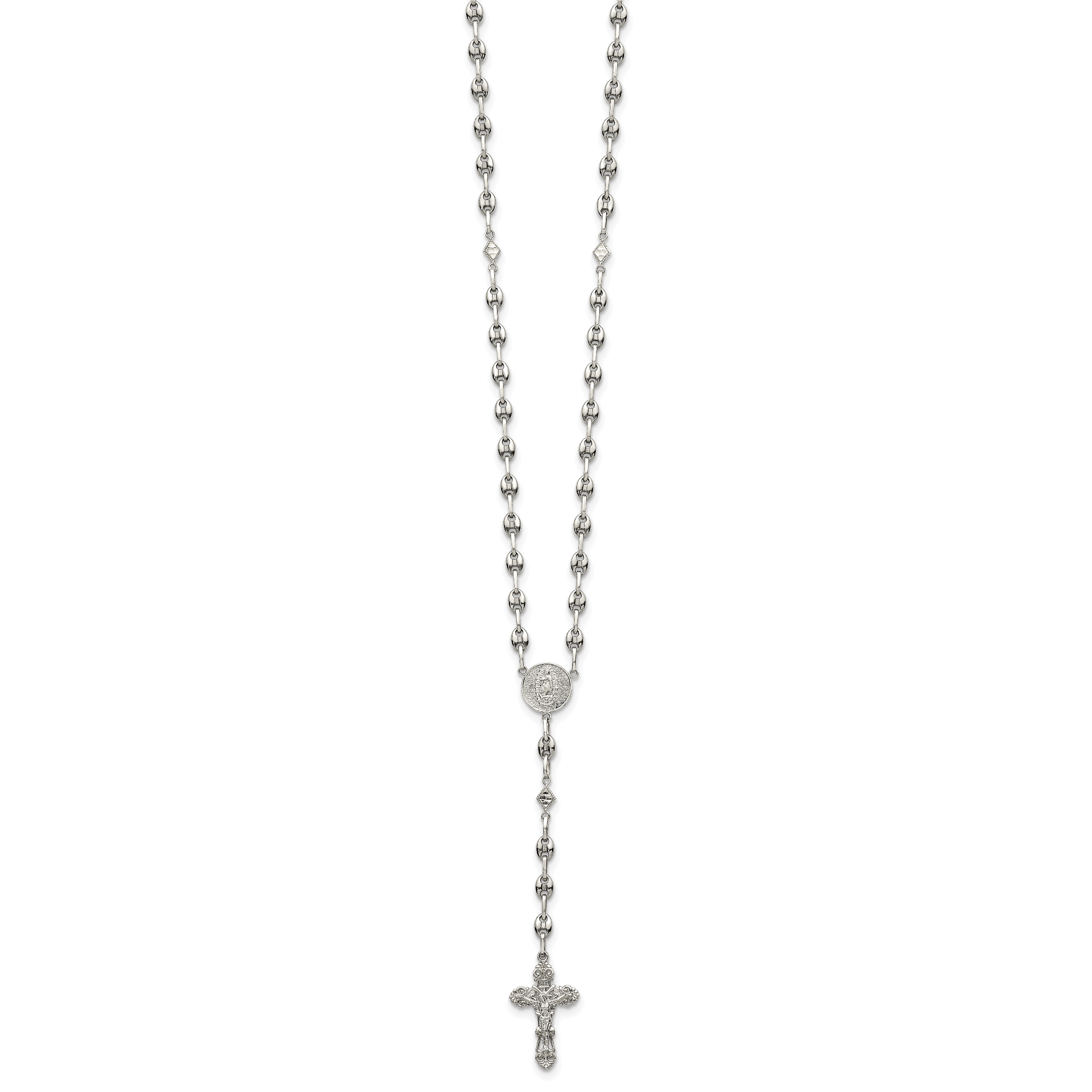 Polished Stainless Steel Necklace 4.35mm Secondary image