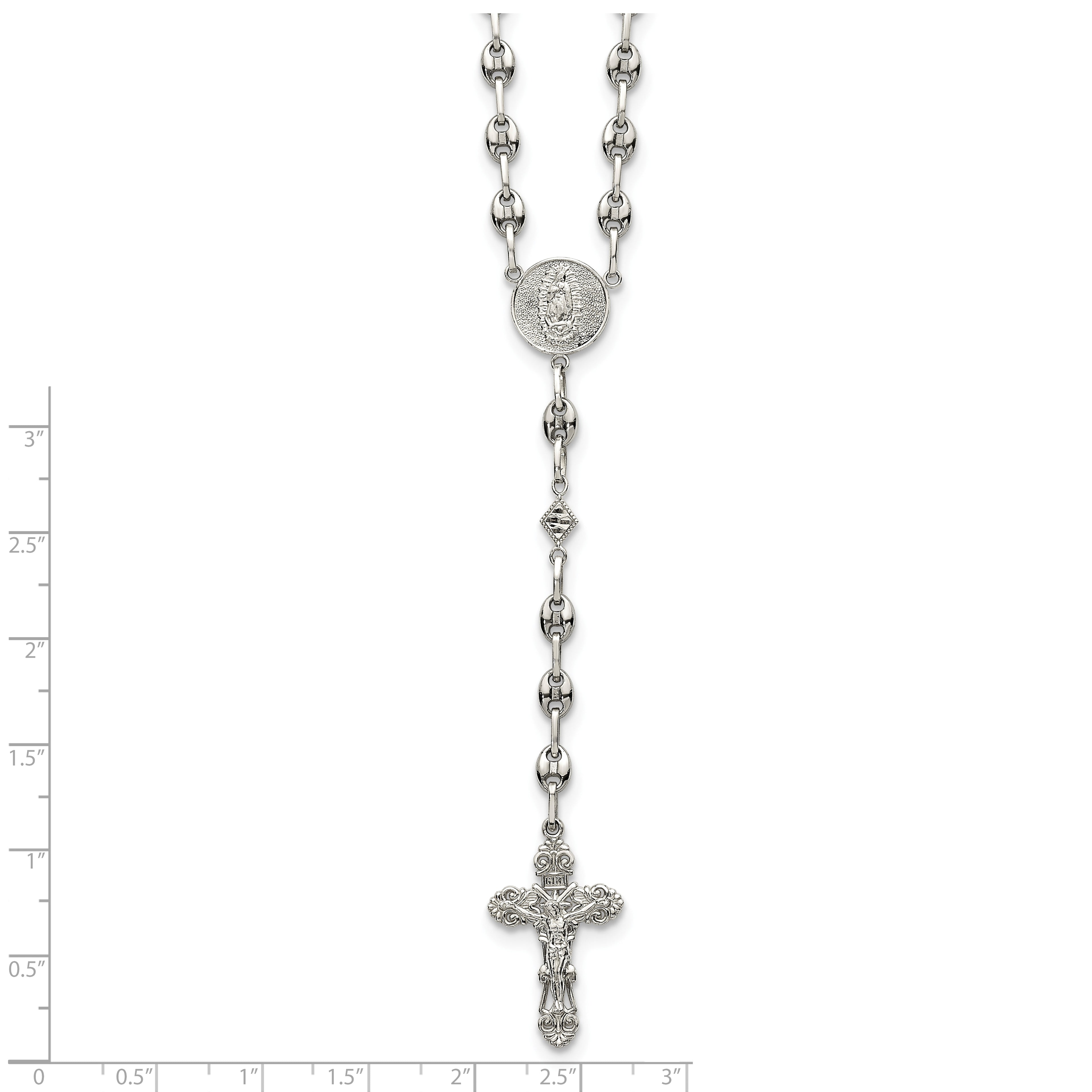 Polished Stainless Steel Necklace 4.35mm