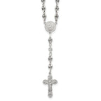 Polished Cubic Zirconia Stainless Steel Necklace 4.35mm