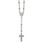 Polished Cubic Zirconia Stainless Steel Necklace 4.35mm 22in