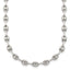 Polished Anchor Stainless Steel Chain Necklace 4.35mm