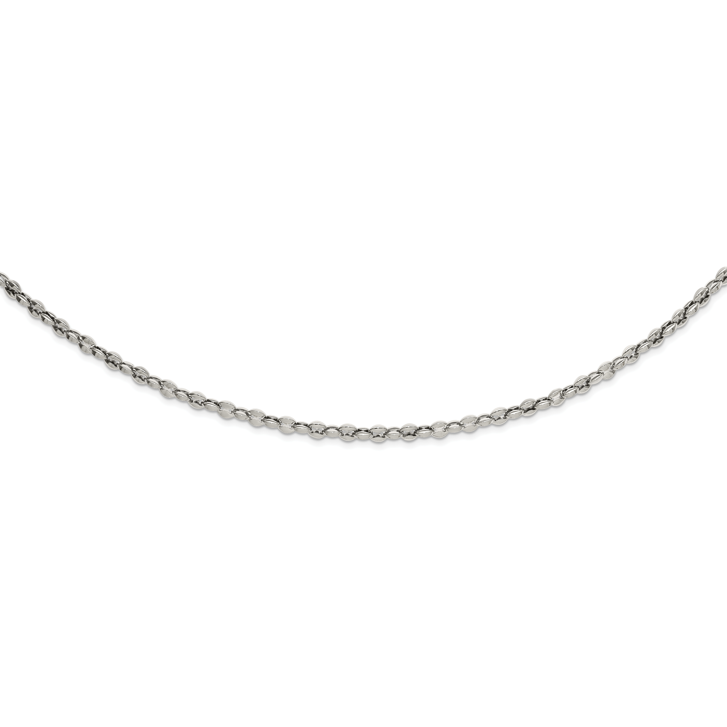 Polished Stainless Steel Necklace 5.5mm