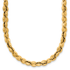 Polished Gold-Tone Stainless Steel Necklace 5.5mm