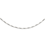Polished Stainless Steel Necklace 4mm 24in
