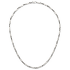 Polished Stainless Steel Necklace 4mm 24in