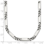 Polished Stainless Steel Necklace 4mm 24in